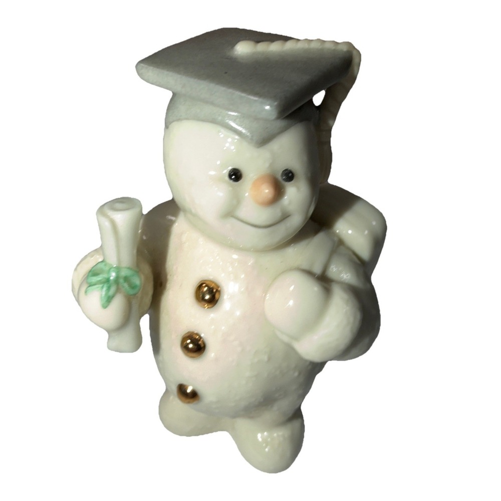 Vintage Lenox 12 Months Of Snowman June Figurine (2000)
